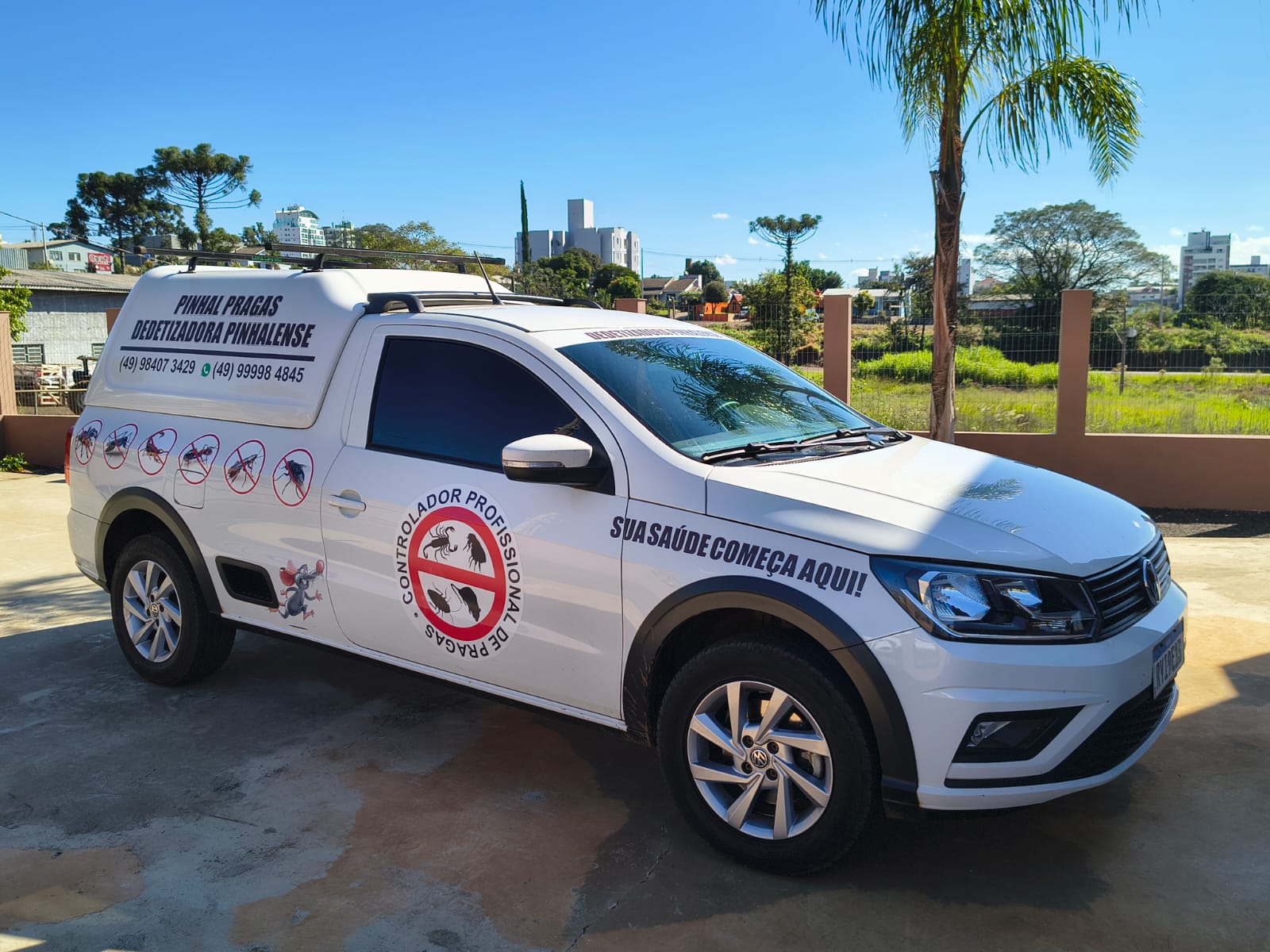 Veículo da Pinhal Pragas